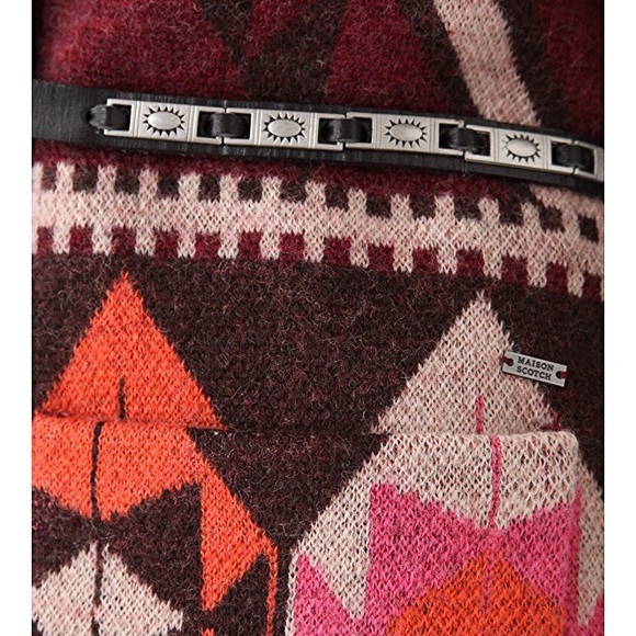 Maison Scotch Knit Poncho Vest - Picture 4 of 8